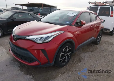 2020 Toyota C-Hr Xle z USA, uszkodzony, nr VIN JTNKHMBX7L1093824